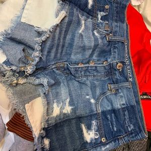 Vintage High Rise Festival Shorts American Eagle